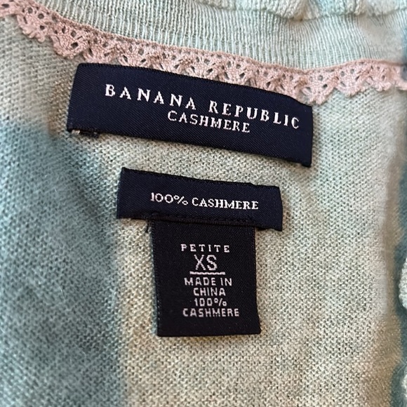 Banana Republic Cashmere Ruffle Cardigan - Picture 4 of 5